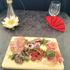 Assiette de charcuterie du chef David