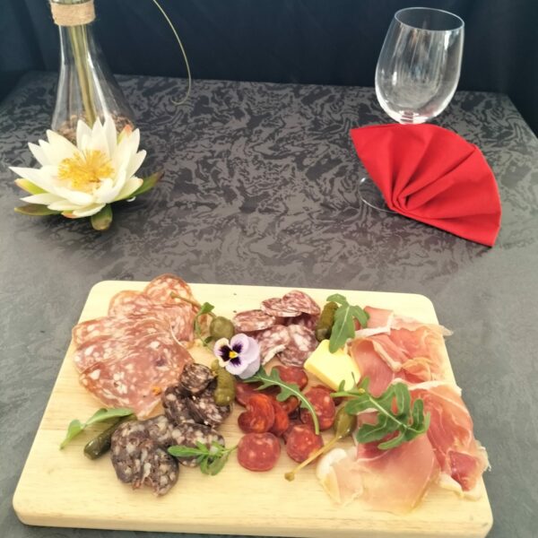 Assiette de charcuterie du chef David